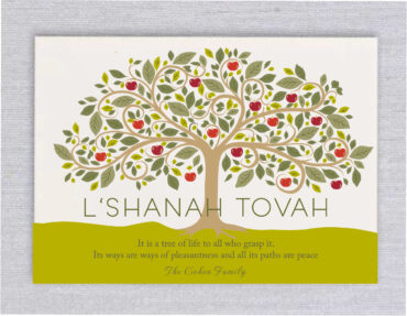 A Sweet New Year – Jewish New Year Card