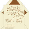 Fall Branch Wedding Invitations