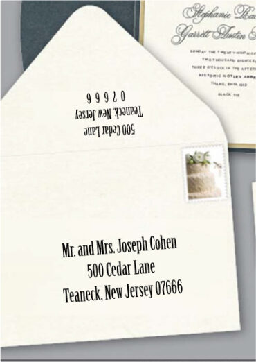 Select your desired quantity, customize your envelope online, and complete your order. Email us your guest addressing list file, and we'll create a layout for your approval. Upon receiving the layout, carefully review it and make any necessary changes or corrections.