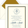 Michelle and Eric Wedding Invitation