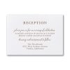 Embossed Large Flower reception cards