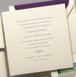 Samantha + Gregory – Wedding Invitation