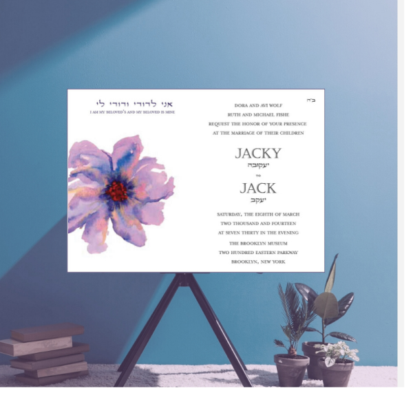 Jacky + Jack – Wedding Invitation