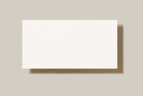 Our blank place cards are crafted from premium cotton paper in a beautiful, soft white—perfect for those who want an elegant look without the harshness of bright white. Because we use a significantly heavier cardstock, these cards are designed to actually stand up on your tables all night. Unlike lighter papers that fall flat or curl after 10 minutes, our cards maintain their "tent" shape throughout your entire event.