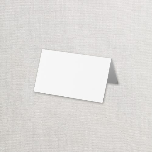Pearl White Place Card