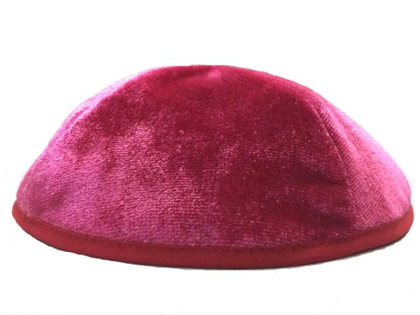 Pink - Velvet Kippah