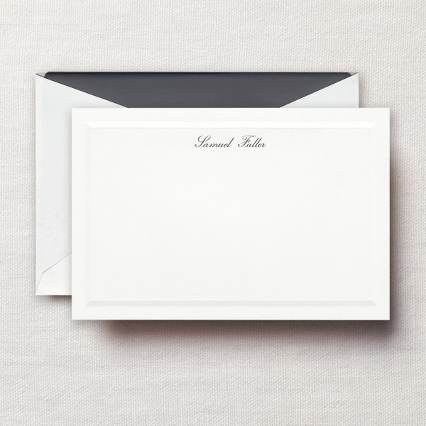Metropolitan Pearl White Correspondence Card