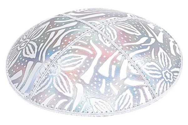 Flourish Leather Kippah