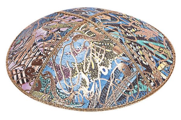 Mosaica Leather Kippah