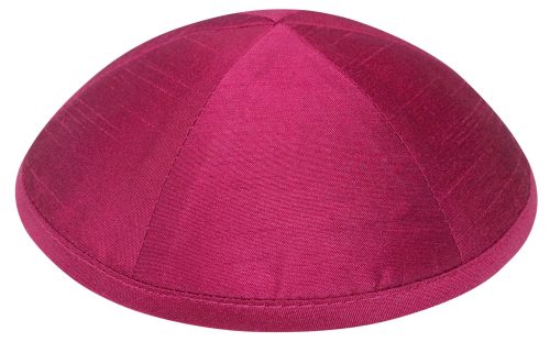 Fuchsia Pure Silk - Kippah