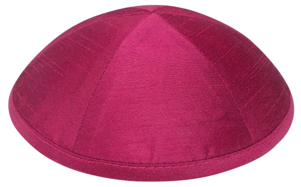 Fuchsia Pure Silk - Kippah