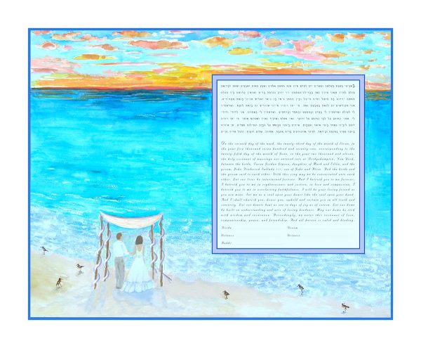 Endless Sea - Ketubah