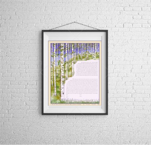 Florentine Custom Jewish Ketubah