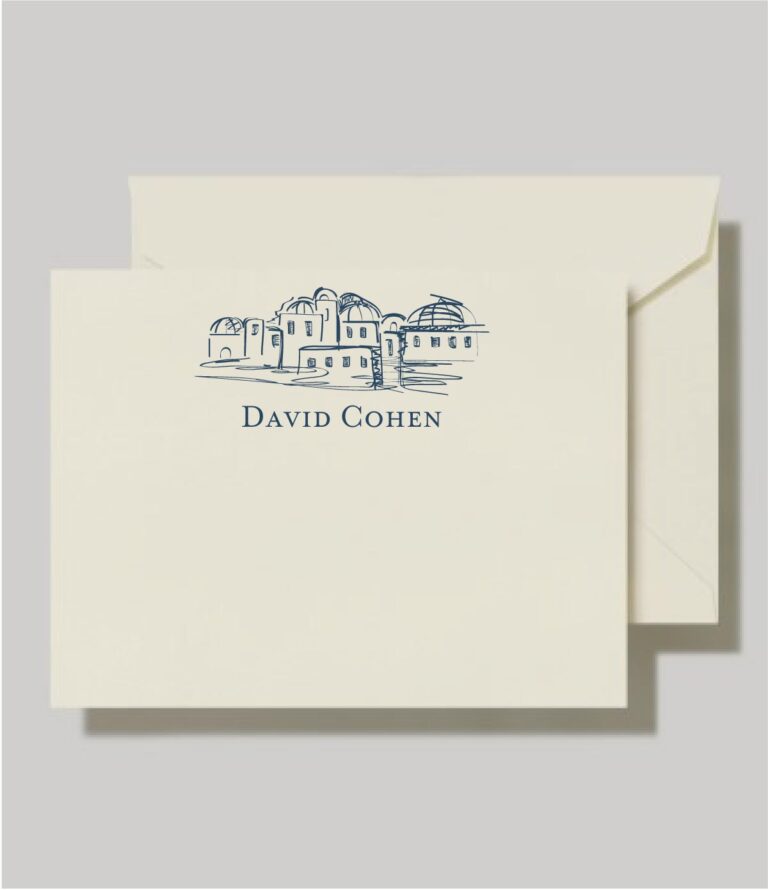 Discover the art of gratitude with our Elegant Jerusalem Sketch Thank You Cards, a personalized stationery that adds a touch of sophistication to your expressions of appreciation.