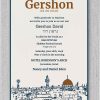 This Bar Mitzvah invitation is beautifully bordered with an artistic illustration of Jerusalem, featuring the iconic Kotel (Western Wall) and the holy city, capturing the essence of the celebration in the heart of Israel. At the top of the invitation, the name of the Bar Mitzvah boy is displayed in a modern, contemporary font, with the date of the Bar Mitzvah celebration elegantly placed beneath it. Perfect for a Jewish Bar Mitzvah ceremony in the holy city of Jerusalem, this design highlights the sacredness of the occasion, with the Jerusalem illustration serving as a striking reminder of the holiness of the event. The entire invitation is written in contemporary fonts, including the Bar Mitzvah boy’s name and the date in both Hebrew and English, with a special 