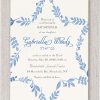 A stunning Star of David, delicately crafted from an array of leaves, elegantly encircles this beautiful Bat Mitzvah invitation. At the center of the Star of David, within its sacred shape, are the details of the Bat Mitzvah girl's special day. Her name is prominently displayed in a fancy, sophisticated font, alongside her Hebrew name, adding a personal and elegant touch to the design