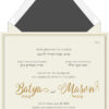 Love Jewish Hebrew - Wedding Invitation