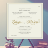 Love Jewish Hebrew – Wedding Invitation