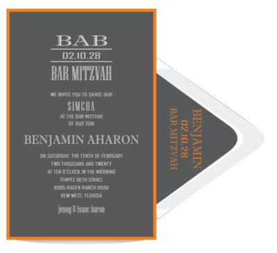 Destination Nautical Boat - Wedding Invitation