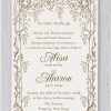 Love the woods? Naturally! Send this nature of love forest design Chuppah wedding invitation for a soft and romantic introduction to your natural big day.