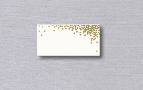 Confetti Place Card