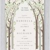 Romantic and enchanting, the Nature's Chuppah in the Woods Jewish wedding invitation beautifully captures the serenity of a woodland setting. Delicate branches and natural elements frame the design, while the Hebrew phrase I have found the one whom my soul loves graces the opening, adding deep meaning and elegance. This stunning invitation showcases your personalized wedding details in a sophisticated blend of modern typography, striking the perfect balance between contemporary style and timeless tradition. A subtle textured pattern enhances the design, adding an understated yet refined touch, making this invitation an unforgettable keepsake for your special day.