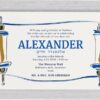 The Unique Torah Scroll in Gold and Navy Bar Mitzvah Invitation is a stunning and stylish choice for your special event. This invitation features a beautifully etched Torah design in shades of gold and blue, which is highlighted on a large 5.5