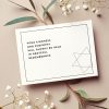 This gorgeous Modern Star of David Sympathy Jewish card and envelopes are also known as Modern Star of David condolence thank you cards with envelopes offer condolence cards with envelopes a ray of light to those who need a bit of support during a very difficult time.