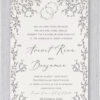 Botanical Chuppah Branches Jewish Wedding Invitation Celebrate your love with a unique Jewish wedding invitation inspired by nature and tradition. Our design features delicate botanical branches forming the shape of a chuppah, symbolizing shelter, love, and commitment. At the top, the couple’s logo or intertwined wedding rings gracefully incorporate the phrase “I am my beloved and my beloved is mine”, elegantly curved to follow the rings’ shape. The names of the bride and groom are showcased in both Hebrew and English, beautifully highlighted among the branches. This invitation is a harmonious blend of tradition, elegance, and natural beauty—perfect for honoring your sacred union.