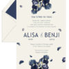 Beautiful Love Jewish Wedding Invitation