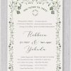 Surrounded by nature’s lush greenery, this unique Jewish wedding invitation features a design in beautiful shades of green. Warm earthy tones and textured layers evoke a rustic, romantic feel, making it the perfect introduction to your special day. The invitation is thoughtfully divided into two columns: Hebrew text on the right and English text on the left, making it an ideal choice for a bilingual celebration