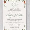 Celebrate your love with our elegant Evite Paperless Pomegranate Wedding Wishes Jewish wedding invitation, designed especially for Jewish couples. The top of the invitation features a beautiful illustration of pomegranates and lush green leaves, artfully arranged in the shape of a traditional Greenery Chuppah. Nestled between the leaves are two pomegranates, symbolizing the union of the bride and groom, making it a meaningful design for your special Jewish day. Beneath the Chuppah design, Jewish wedding rings are delicately placed, accompanied by the heartfelt verse “I am my beloved’s, and my beloved is mine” in both Hebrew and English, capturing the essence of your commitment. The names of the bride and groom are displayed in an elegant green font (customizable to your preferred color), with the Hebrew names elegantly placed beneath. At the bottom, the chuppah design is repeated as a charming border, completing the look. This invitation blends tradition and beauty, perfect for your unforgettable Jewish wedding celebration.