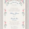 A beautiful, clean, and fresh watercolor garden scene surrounds this stunning Chuppah invitation. Soft peachy-pink roses and bluish watercolor leaves delicately frame the Chuppah, creating a serene and elegant atmosphere. Under the Chuppah, the Hebrew verse 'I found the one my soul loves' is elegantly written in arch-style Hebrew script, with the English translation beneath. The names of the bride and groom are showcased in a fancy, modern, and elegant font, adding a touch of sophistication. For an added final touch, an optional matching navy-lined envelope enhances the invitation, perfectly complementing its refined beauty.