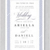 Elegant Frame Jewish Wedding Invitations that feature stunning contemporary Invitation. Display your names in a modern script. Guests will admire your elegant style. Matching lined envelopes, rsvp cards, and thank you notes are also available.