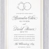 This invitation radiates timeless elegance! The Simply to Impress Foil Border Jewish Wedding Invitation is adorned with a stunning pearl foil border that elegantly frames the design. At the top, the phrase 