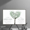 The Greenery Tree of Love Jewish Wedding Invitations is a steadfast favorite in our Jewish wedding collection. Here, we gave it the 
