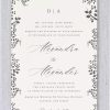 The Beautiful Forever Love wedding invitation is the perfect blend of modern elegance and timeless charm. This stunning wedding invitation design features a unique, staggered layout for the couple's names, making it a standout choice for those seeking a stylish and contemporary look. The remaining wedding details are beautifully displayed in a classic sans-serif font, ensuring easy readability while maintaining a sophisticated, clean aesthetic. This wedding invitation is ideal for couples who want to make a bold statement on their special day, while keeping the overall design tasteful and refined. With its modern yet timeless appeal, this invitation is sure to impress your guests and set the tone for a memorable celebration of love. Perfect for couples looking to create an unforgettable first impression, the Beautiful Forever Love wedding invitation combines thoughtful design and quality materials, making it a perfect choice for your big day.