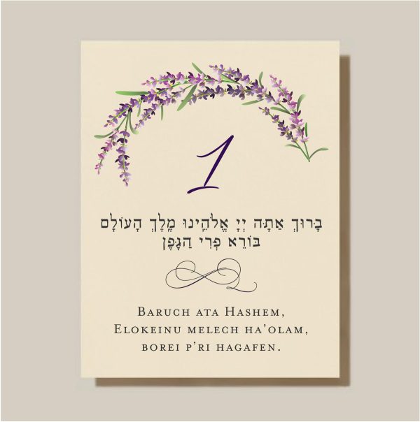 These cards are an absolute must-have for anyone planning a Jewish wedding ceremony. The Sheva Brachot, also known as the Seven Blessings, holds significant meaning and is at the heart of the Chuppah. Our cards beautifully capture the essence of these Wedding Wishes - Sheva Brachot/Seven Blessings Jewish Wedding blessing, making them ideal to give to friends and family members who will be reciting them under the Chuppah. With easy-to-read Hebrew and transliteration English, everyone can easily follow along and fully embrace the meaning behind each blessing.