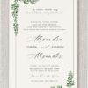 Introducing our Stunning Romantic Greenery Leaves: A Masterpiece of Style and Sophistication. Featuring Meticulously Crafted Watercolor Greenery Leaves, and the Elegant Script 'I am my beloved and my beloved is mine' in Hebrew and English. The Bride and Groom's Names, Beautifully Rendered in Both Languages, Blend Timeless Charm with Modern Grace. Immerse your guests in an unparalleled experience of luxury by choosing this Jewish wedding invitation. Its refined aesthetic is tailored for a celebration of grandeur and elegance, ensuring your guests are captivated by the allure of this Romantic Greenery Leaves - Jewish wedding invitation. Set the stage for a wedding celebration that will be etched in memory for a lifetime. Elevate your special day with this invitation, where every detail resonates with sophistication and grace, promising an unforgettable experience for all.