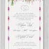 Experience the seamless blend of timeless charm and contemporary elegance with our Evite Paperless Watercolor Floral Chuppah digital invitation, tailored for the modern celebration. This invitation showcases a display of exquisite artistry, where meticulously crafted watercolor Chuppah leaves in shades of pink, red, and green gracefully descend from above, forming a mesmerizing cascade of foliage. At the heart of this enchanting design, the cherished verse, 