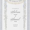 Garden of Eden Chuppah Birkat Hamazon Bencher Folder