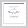 Introducing our sophisticated square black and wine border Paperless Evite Bar Mitzvah invitation. The name of the Paperless Evite Bar Mitzvah is elegantly scripted, with the Hebrew name displayed underneath in a refined wine color theme.