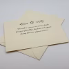 Our unique sympathy card is designed to offer comfort and support during difficult times. The elegant floral Star of David adorns the front, conveying a heartfelt message while leaving space for your personal note to family and friends.