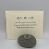 Our unique sympathy card is designed to offer comfort and support during difficult times. The elegant floral Star of David adorns the front, conveying a heartfelt message while leaving space for your personal note to family and friends. Each card comes with a stylish euro flap envelope, adding an extra touch of elegance and appreciation for those who stand by you. A thoughtful way to express gratitude and share your feelings during times of loss.