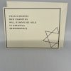 This gorgeous Modern Star of David Sympathy Jewish card and envelopes are also known as Modern Star of David condolence thank you cards with envelopes offer condolence cards with envelopes a ray of light to those who need a bit of support during a very difficult time.