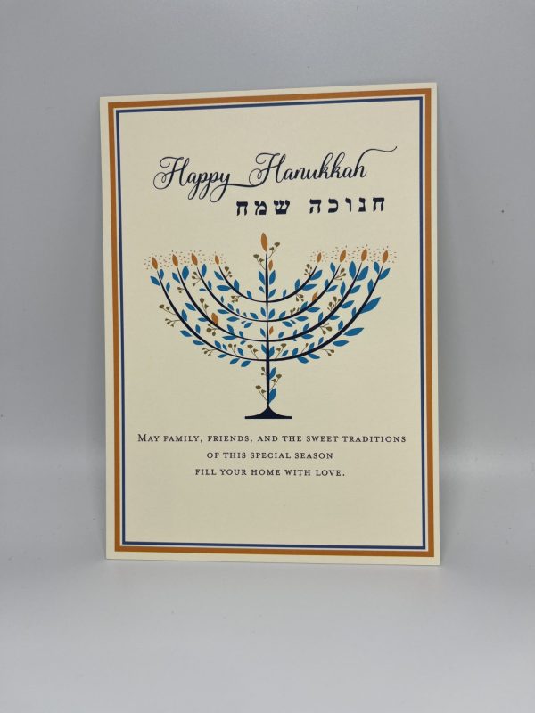 Immerse yourself in the joyful spirit of Hanukkah with our bulk Hanukkah cards. Our hanukkah cards pack includes beautifully designed A7-sized cards (5″ x 7″ flat card) that offer ample space for Hanukkah cards personalized. This pack includes 5 cards and 5 matching envelopes. Each card offers ample space for writing and signing, making it easy to convey your message. When you send our cards, your friends will immediately notice the difference. Crafted from high-quality paper and featuring exquisite printing, these are anything but generic greeting cards.