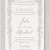 Introducing a distinctive Jewish wedding invitation featuring the timeless phrase, “I am my beloved’s, and my beloved is mine,” elegantly written in both Hebrew and English, capturing the spirit of the Chuppah ceremony. Perfect for modern couples, this invitation effortlessly blends tradition with contemporary design. The graceful script lettering highlights the essential wedding details in a refined yet practical manner. The couple’s Hebrew names, beautifully placed beneath the elegant English font, add a deeply personal touch, making this invitation the perfect choice for a meaningful and memorable Jewish celebration.