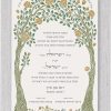 This Hebrew Jewish wedding invitation is the ideal choice for couples seeking a meaningful design that seamlessly combines tradition with a modern touch. The layout stands out from conventional designs, blending contemporary elegance with a deep respect for Jewish customs. Framed by two trees merging into one Tree of Life in the shape of a chuppah, it offers a luxurious and symbolic detail.