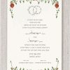 Celebrate your love with our elegant Pomegranate Wedding Wishes Hebrew wedding invitation, thoughtfully crafted for Jewish, Israeli couples, or those fluent in Hebrew. At the top of the invitation, a beautiful illustration of pomegranates and lush green leaves forms the shape of a traditional Greenery Chuppah, symbolizing the sacred union between bride and groom. Nestled within the greenery, two pomegranates represent fertility, prosperity, and a new beginning, making this design especially meaningful for your Jewish celebration. Beneath the Chuppah design, delicate Hebrew wedding rings are paired with the timeless verse “I am my beloved’s, and my beloved is mine,” written in both Hebrew and English, capturing the essence of your eternal commitment. The bride and groom’s names are elegantly displayed in a sophisticated green font (customizable to your preferred color), with the Hebrew names positioned gracefully beneath. A charming border, featuring the pomegranate Chuppah design, completes this beautiful invitation. A perfect blend of tradition and elegance, this invitation sets the stage for an unforgettable celebration of love.