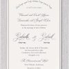 We’ve gone above and beyond to make this Simple Border Jewish Wedding Invitation Suite an impeccable choice for any formal celebration. Featuring a harmonious blend of contemporary elegance and timeless sophistication, these Jewish wedding invitations are designed to leave a lasting impression on your guests, setting the perfect tone for an unforgettable wedding day. At the top of the invitation, the cherished verse Kol Sasson V'Kol Simcha, Kol Chatan V'Kol Kallah is beautifully displayed in an arched design, capturing the joyous blessing sung under the Chuppah after breaking the glass. The layout combines elegant, fancy typography with a modern aesthetic, thoughtfully incorporating the Hebrew names of the bride and groom for a meaningful and refined touch.